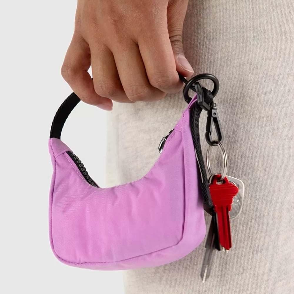 Pink Mini Keychain Bag